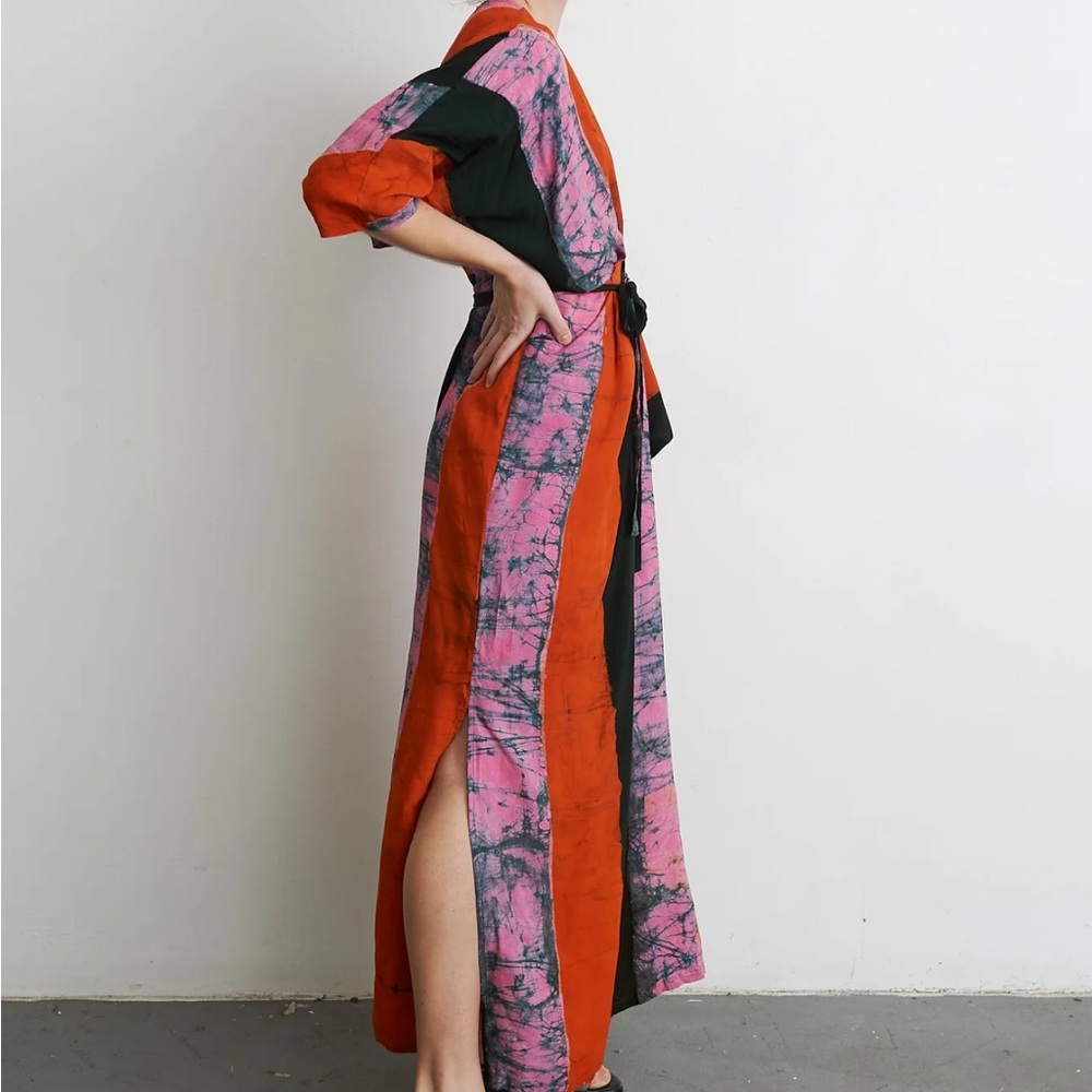 - Osei Duro Letsa Wrap dress size s- Midi length
